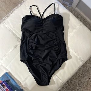 Bounceback by Motherhood Size Large Black Swimsuit